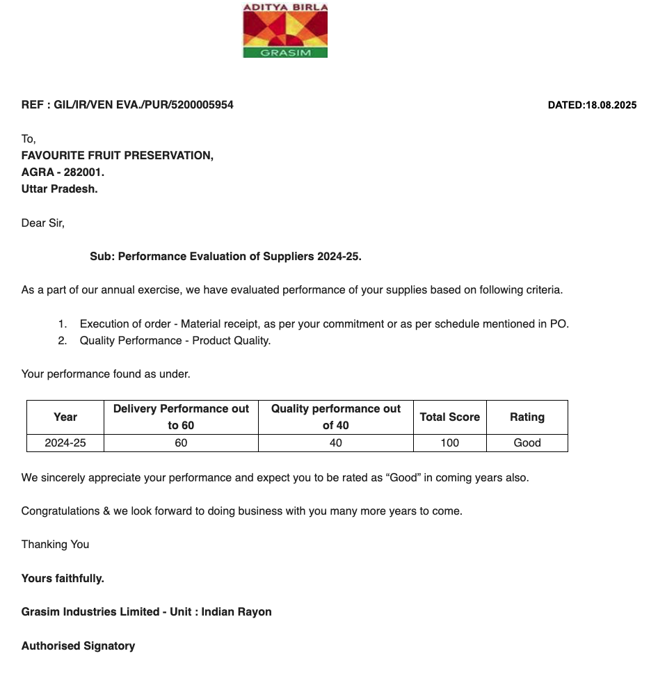 Achievement certificate / team photo